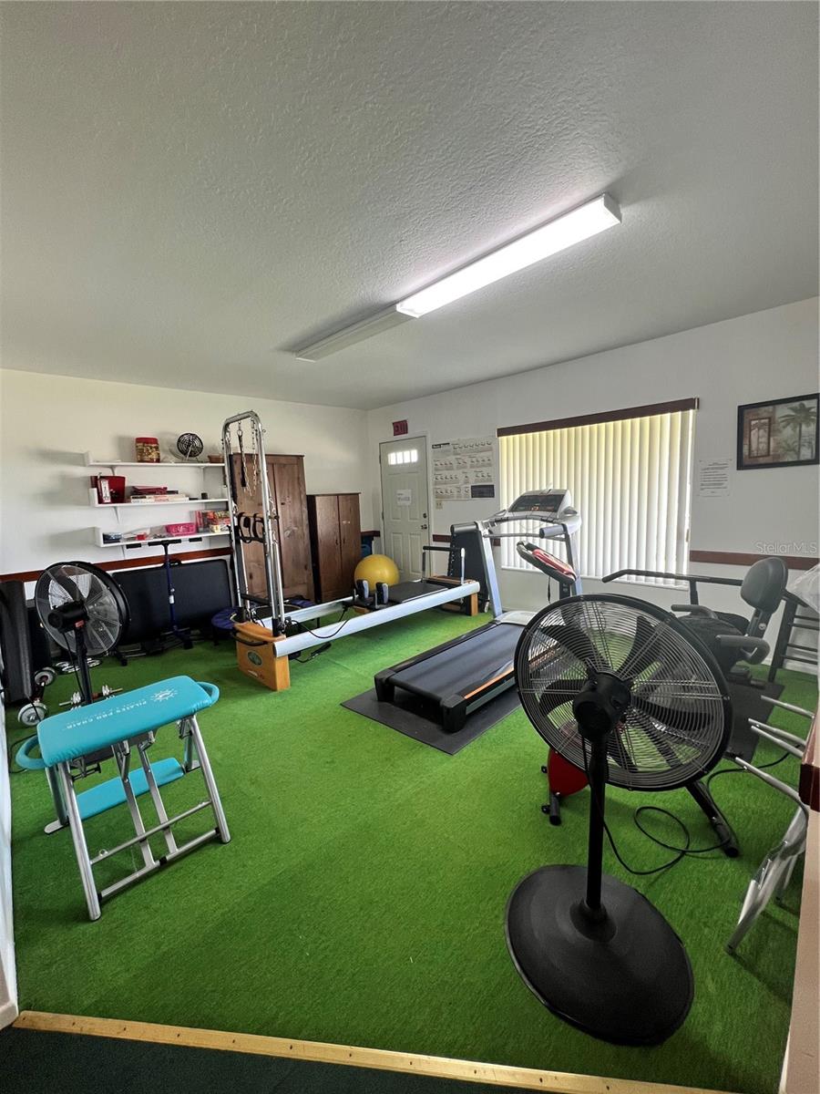 Clubhouse Gym Area