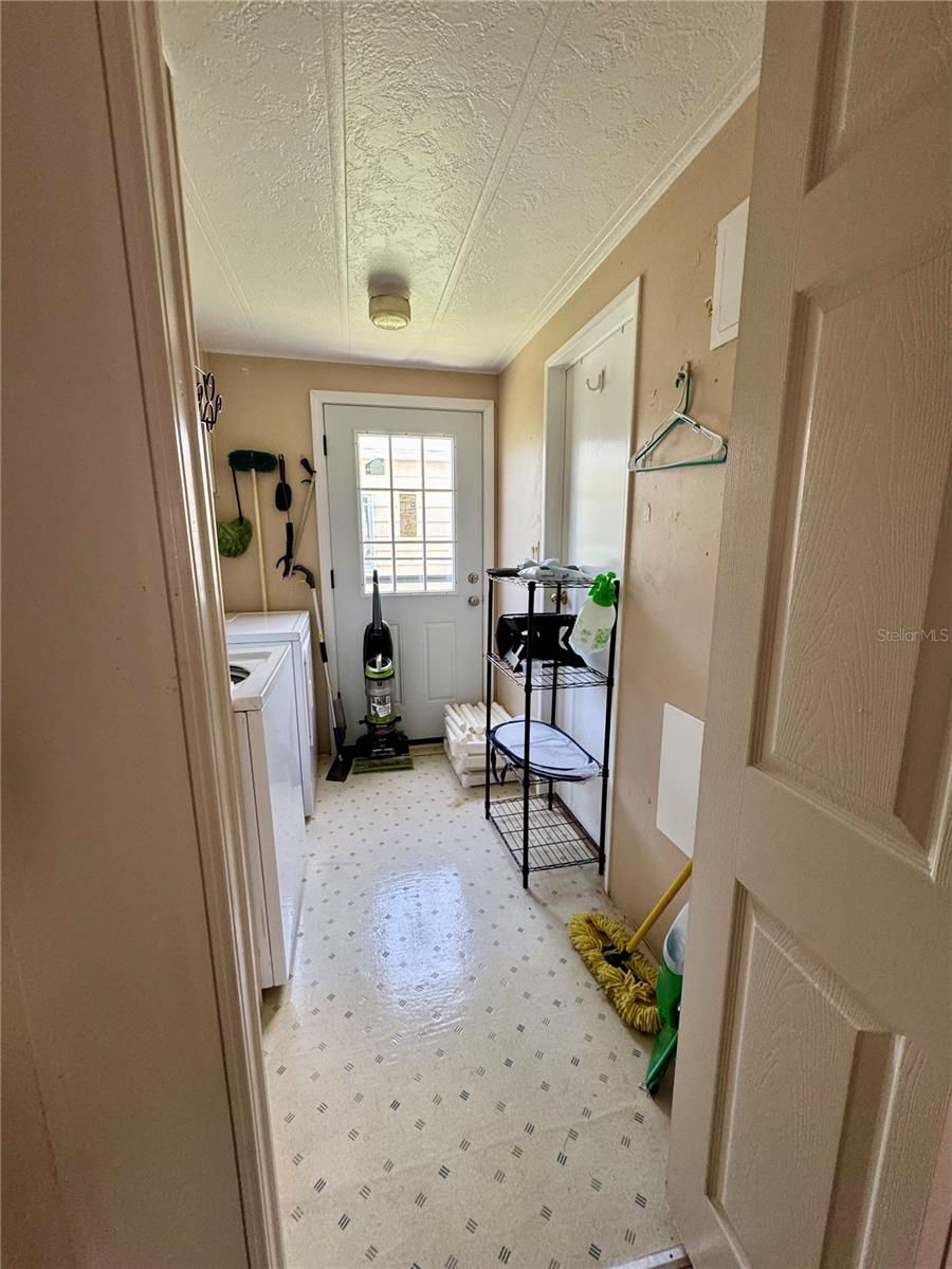 Dedicated laundry area
