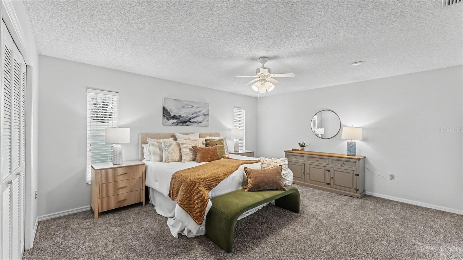 Primary bedroom suite