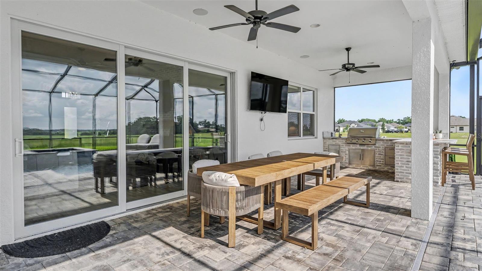 Rear Patio