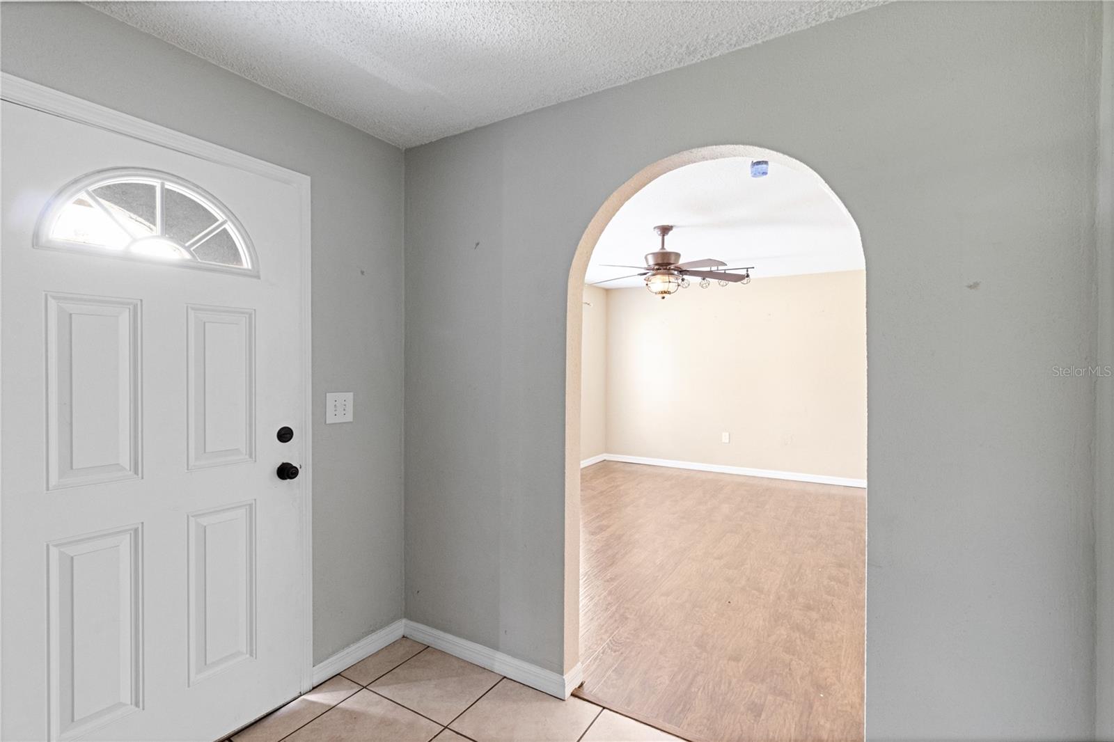 Entry and Living Room