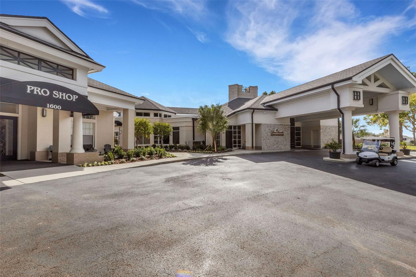 Membership to the Grasslands Golf and Country Club is optional . . .