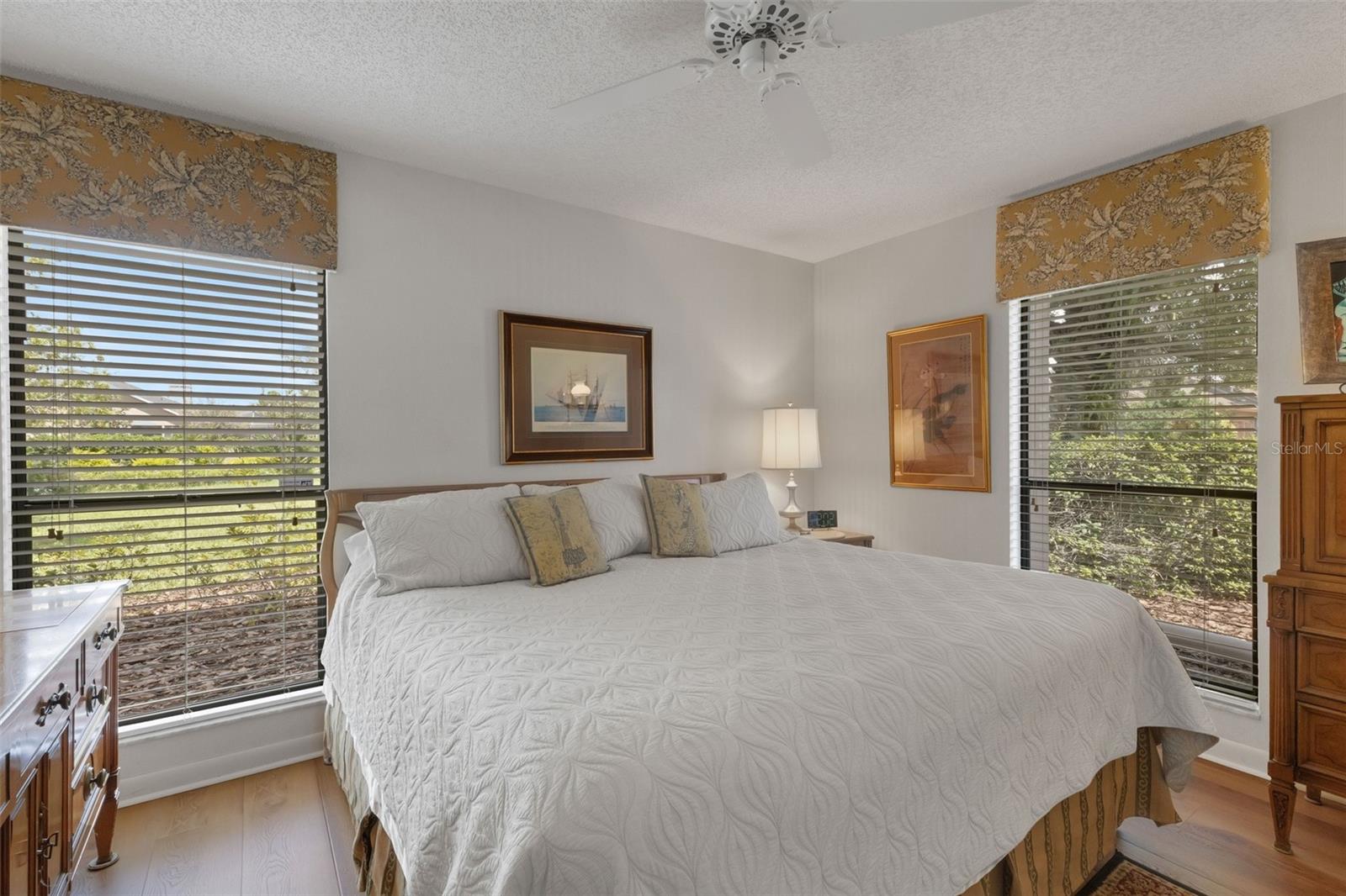 Bedroom #3 will accommodate a king-size bed and even more.