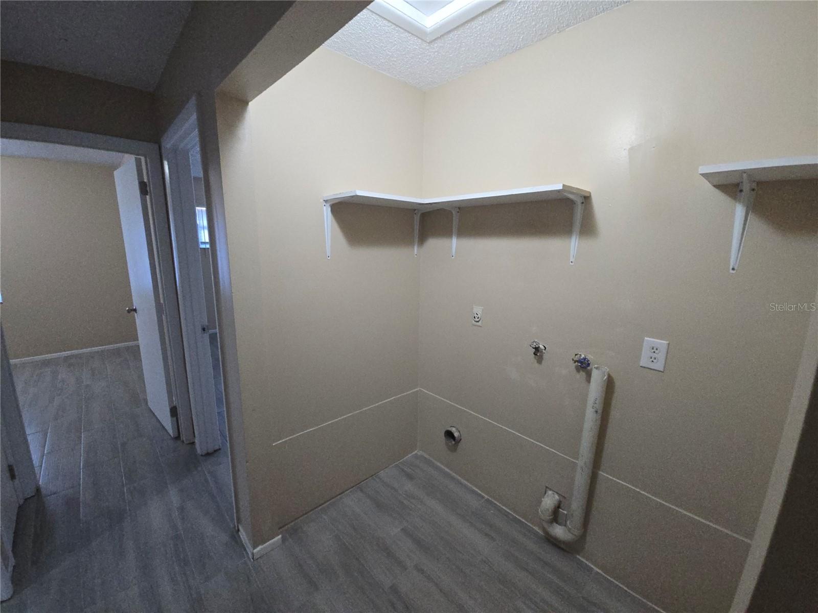 INSIDE LAUNDRY AREA