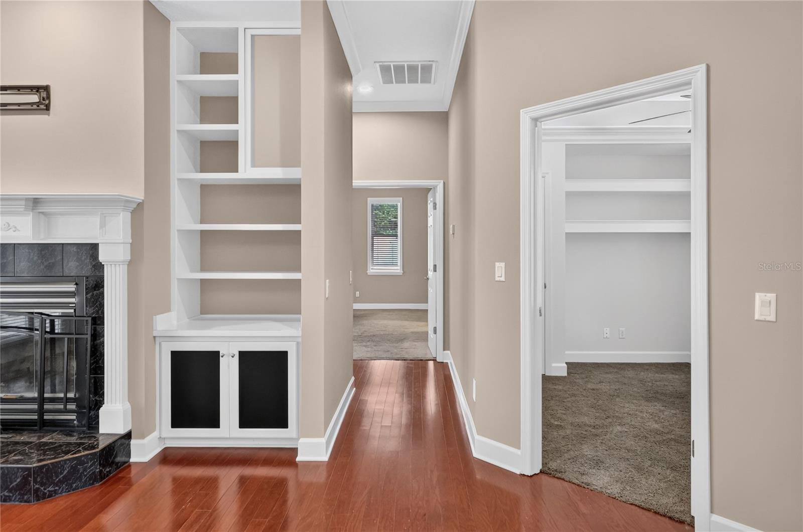 Built In Shelving