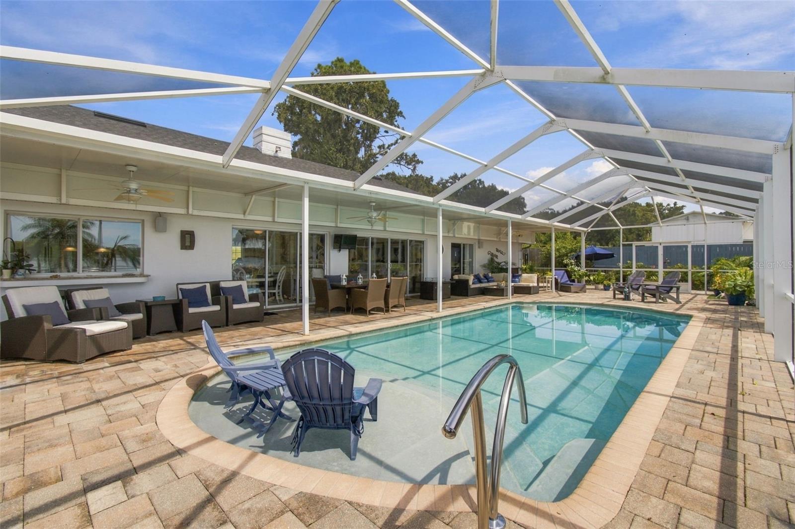 Screen enclosed pool