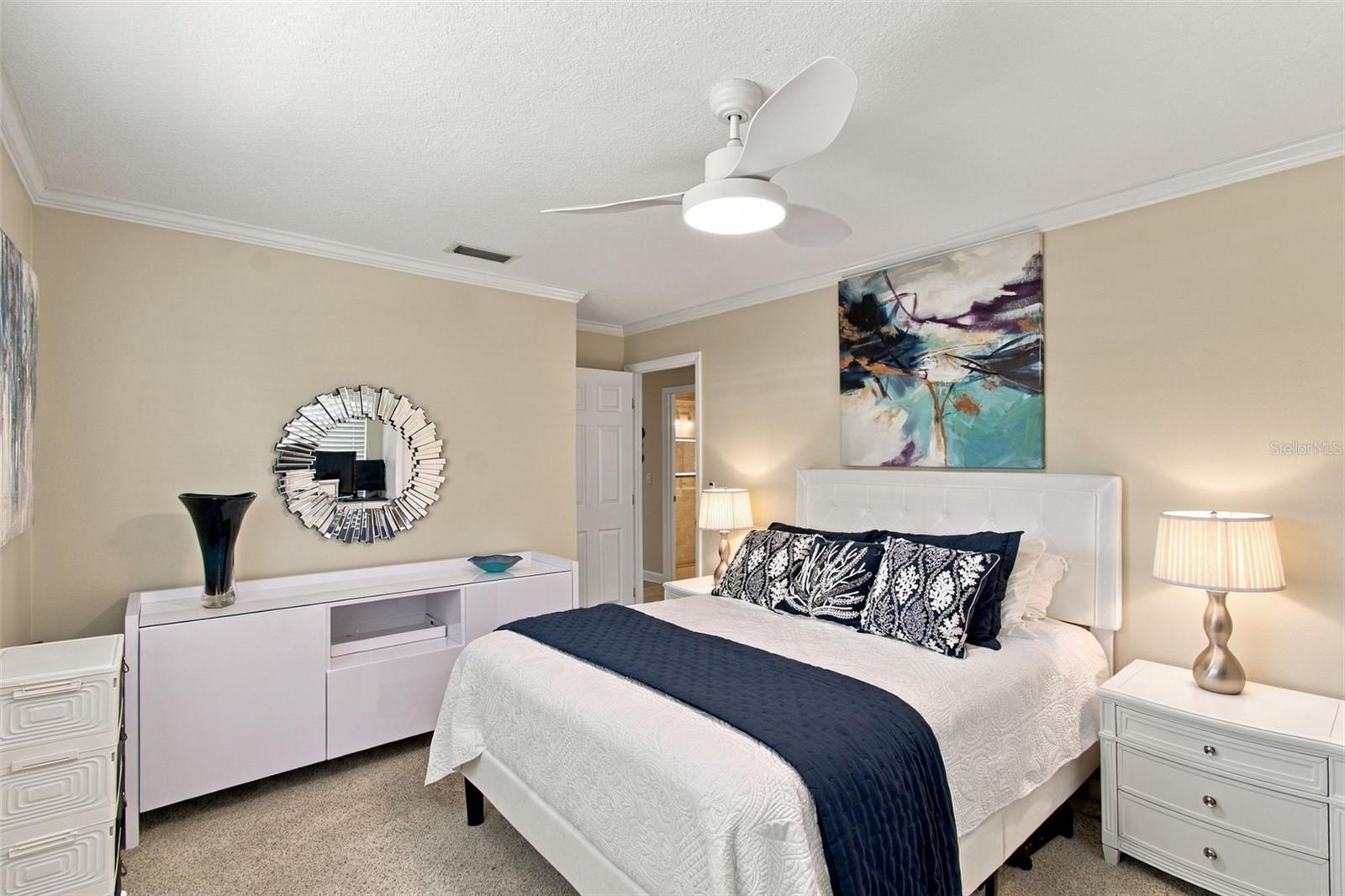 Bedroom 2 - Double closets