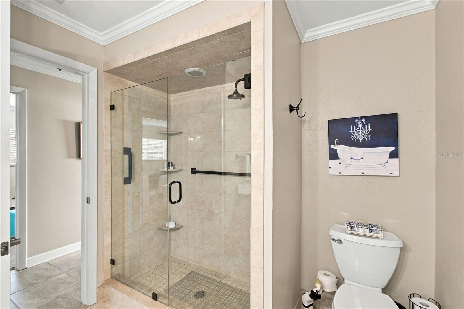 Guest bathroom - step in shower
