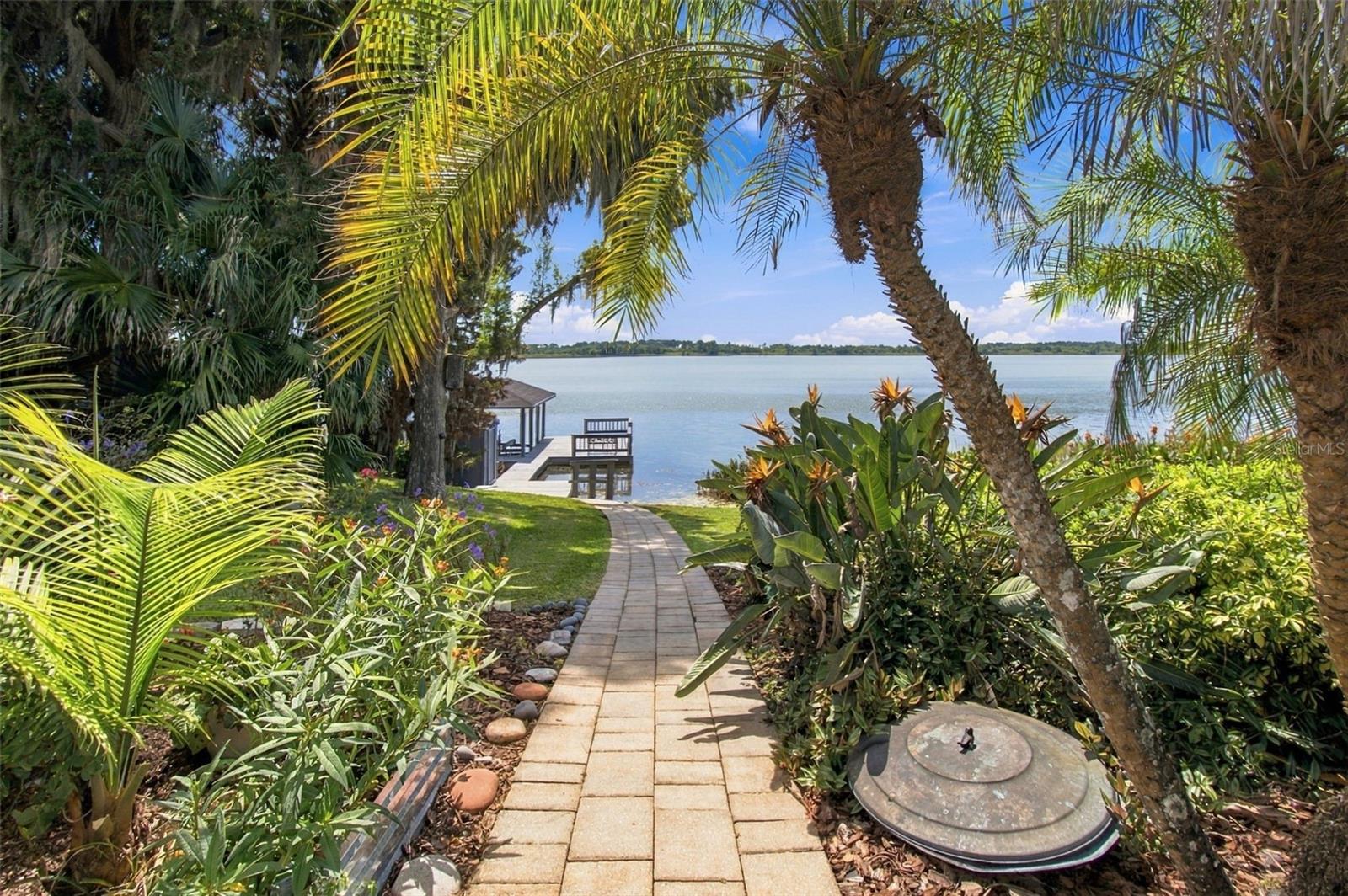 Side garden/dog run - Mature landscape