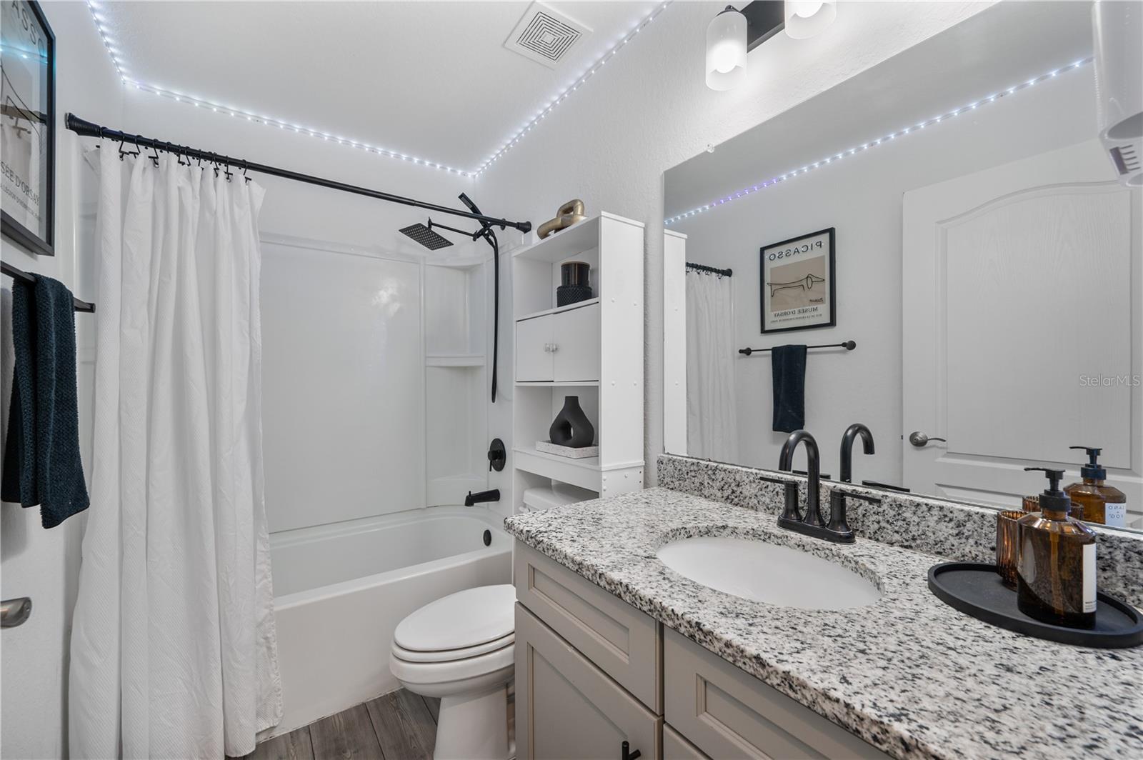 Bathroom #2 services bedrooms 2,3 &4.