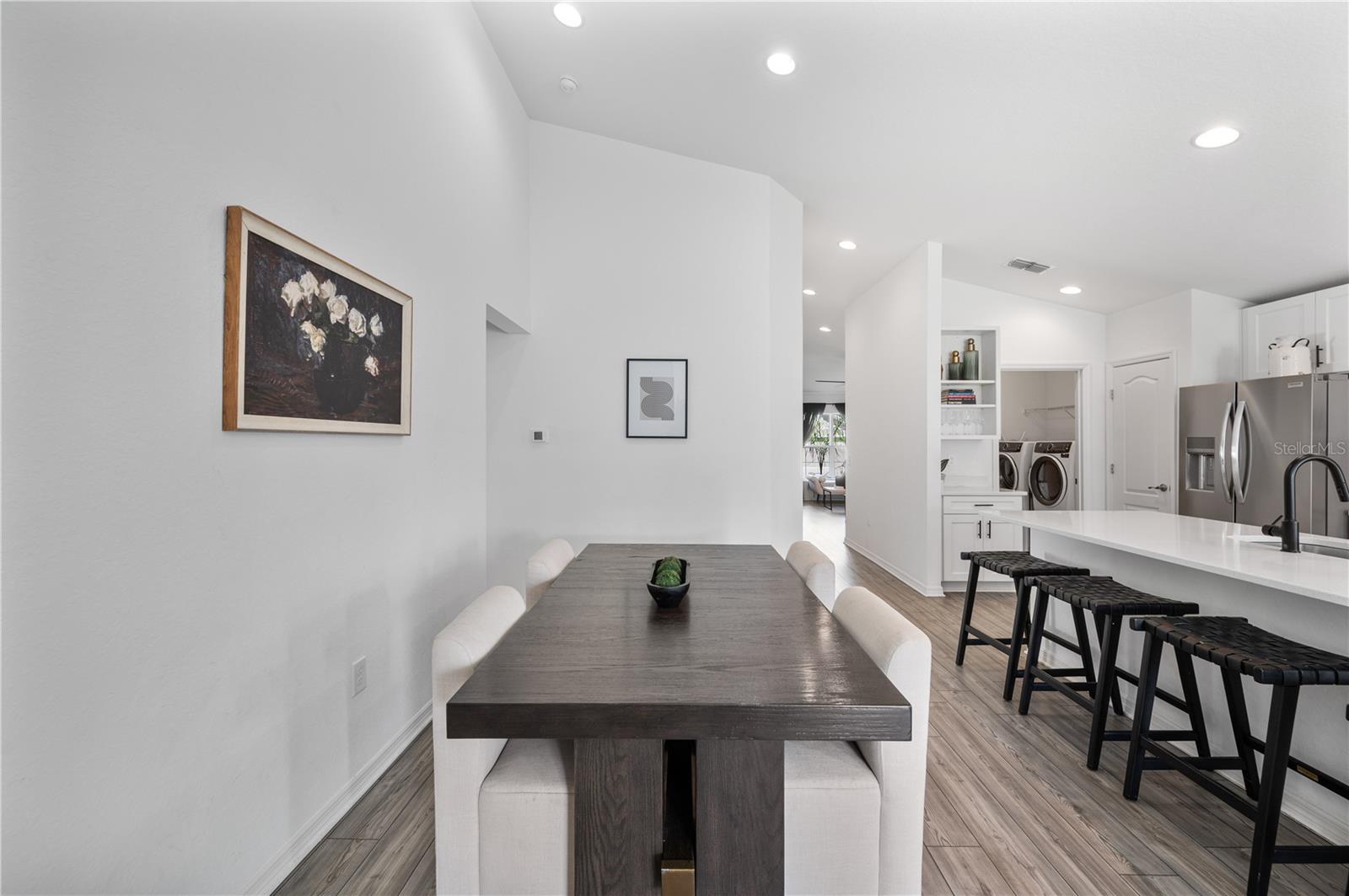 Dining space