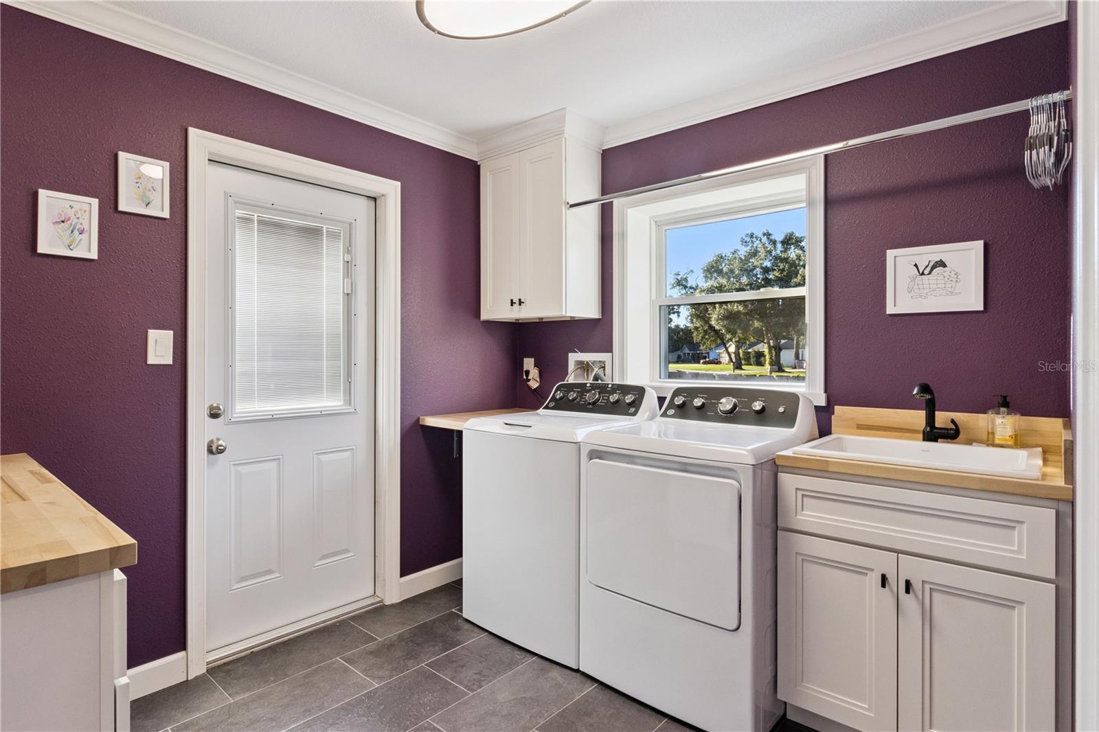 Laundry room off of Kitchen
