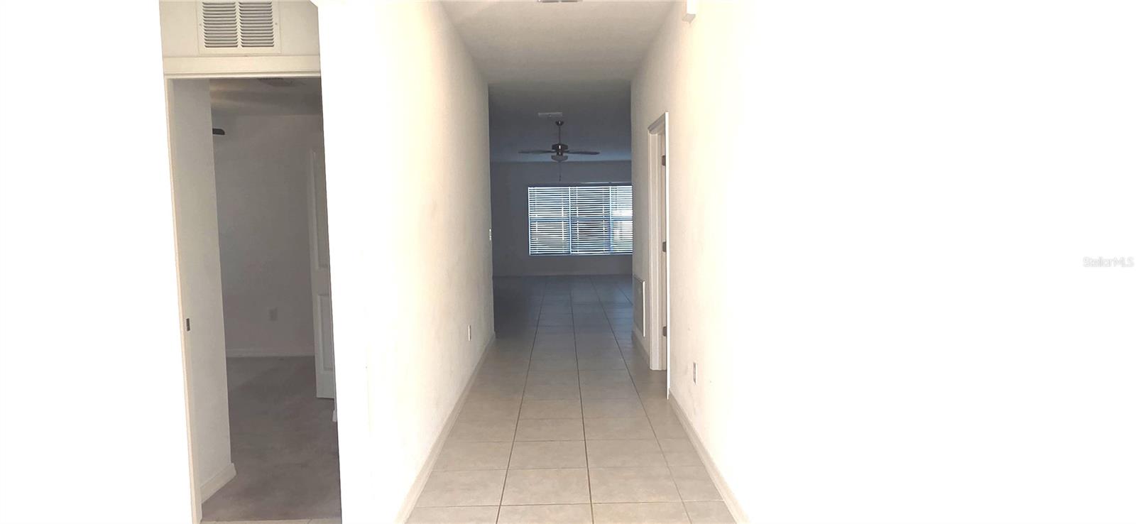 Hallway from Front Door to Kitchen/Great Room