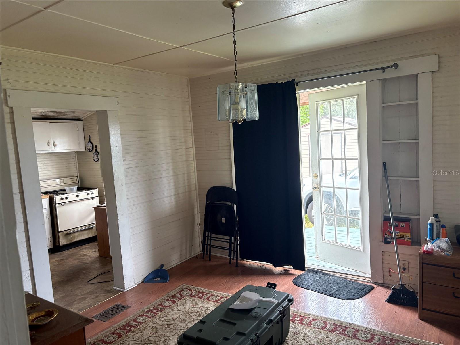 Great Room with side entrance