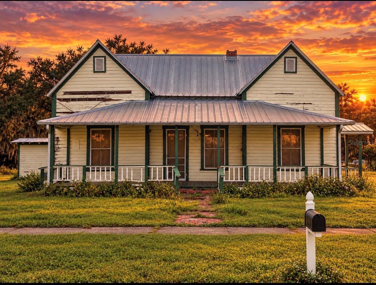Front of Home with  Dusk
