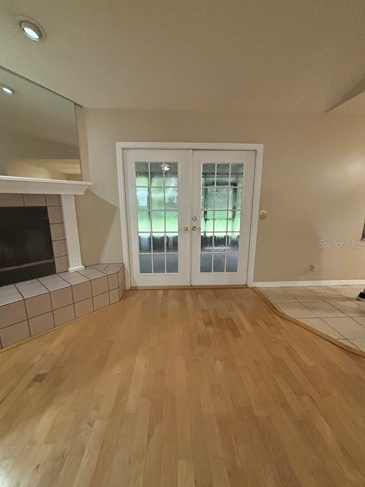 Great Room-french doors