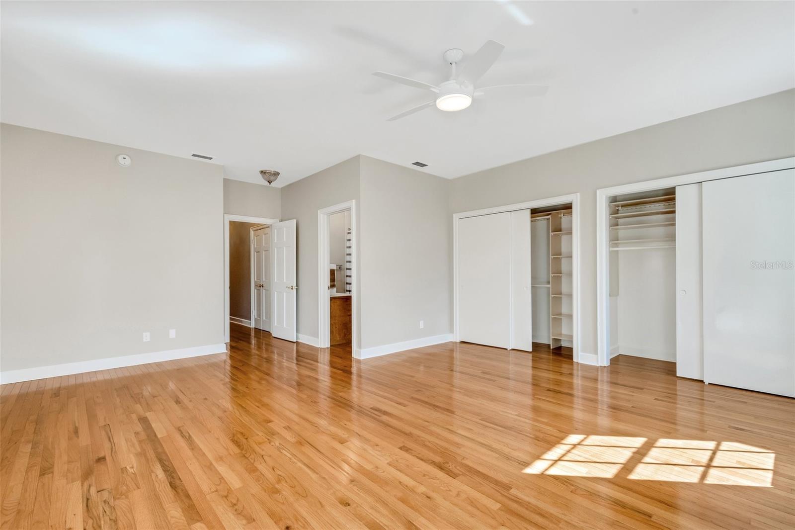 Bedroom #3 is actually a second Primary Suite with an en-suite bathroom