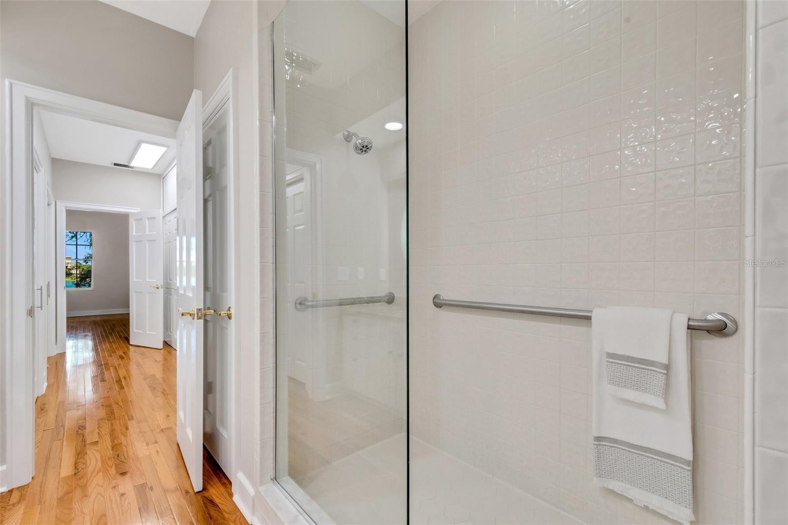 Primary Suite walk-in shower