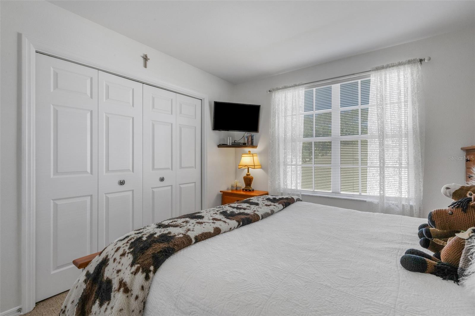 Both have large closets for great storage and plenty of natural light from large windows.