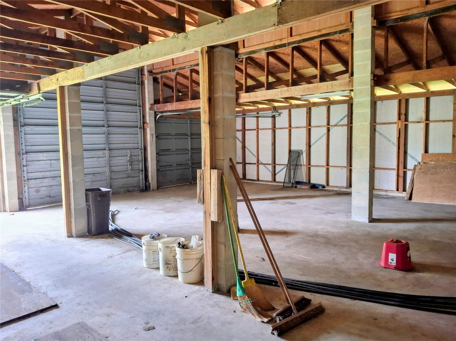 Barn interior