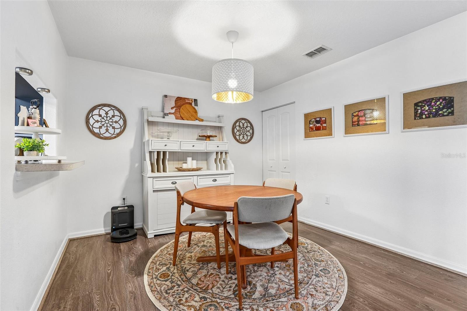 Dining room with large pantry!