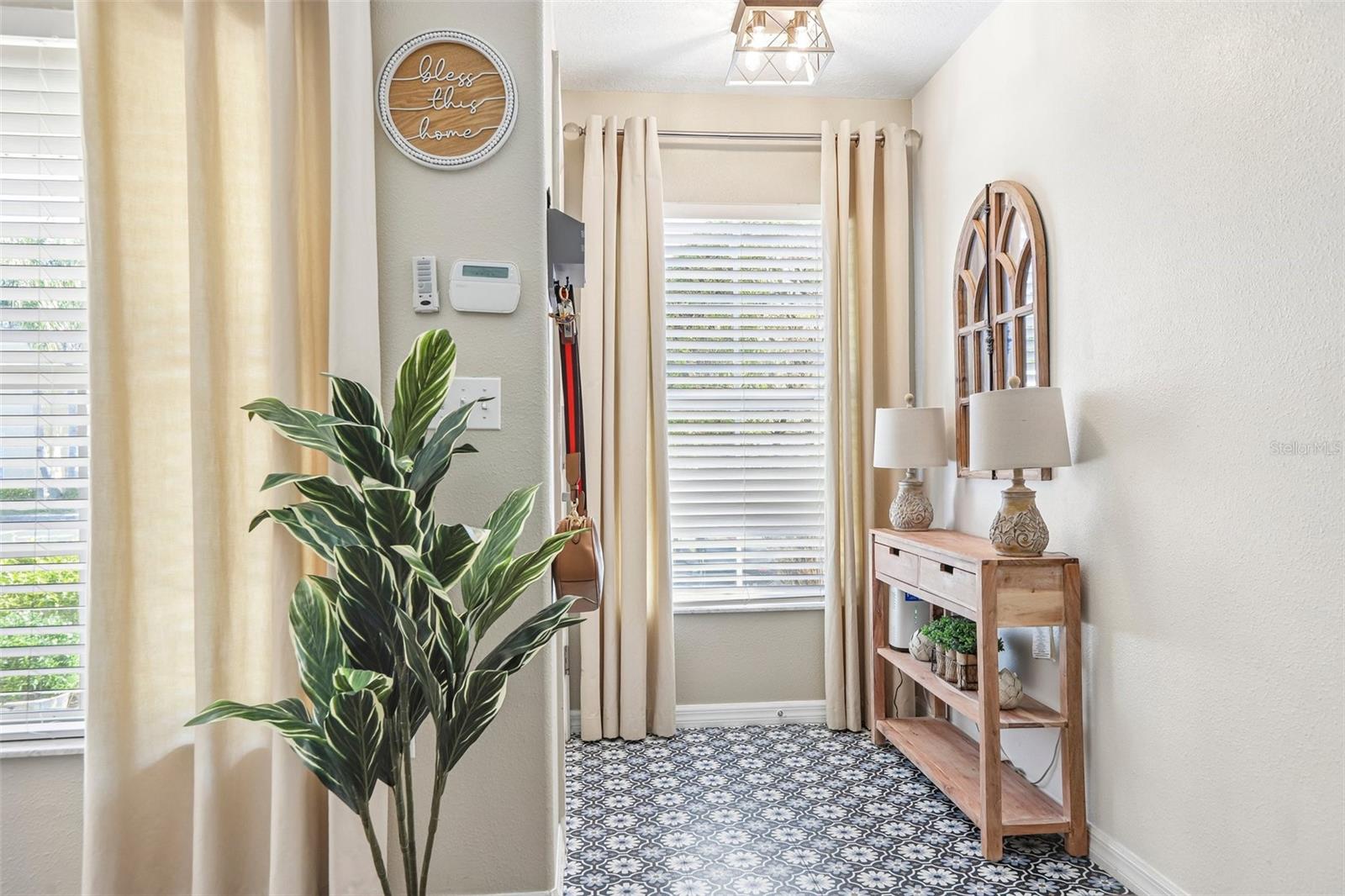 Front entry way!
