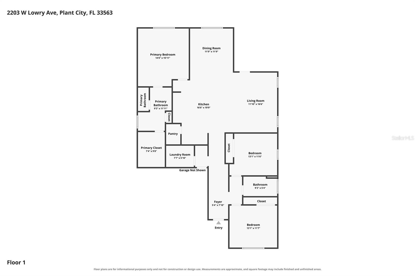 2203 W LOWRY AVENUE, Plant City, FL 33563