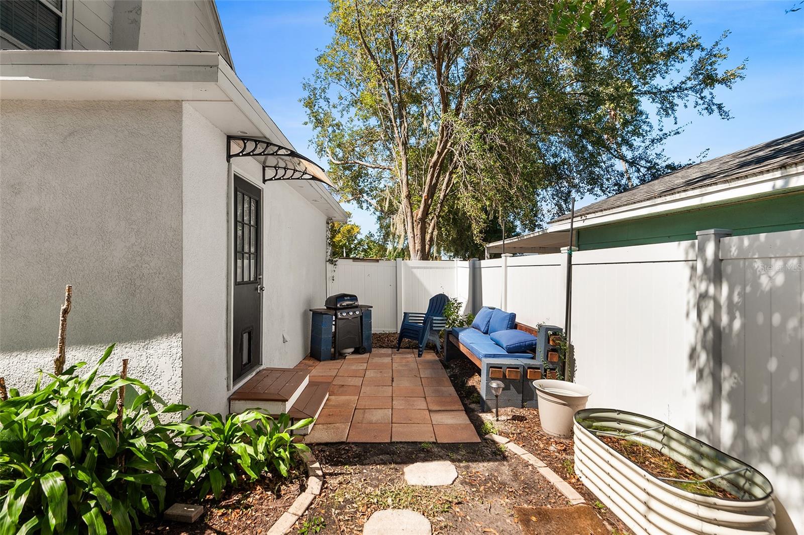 Patio area
