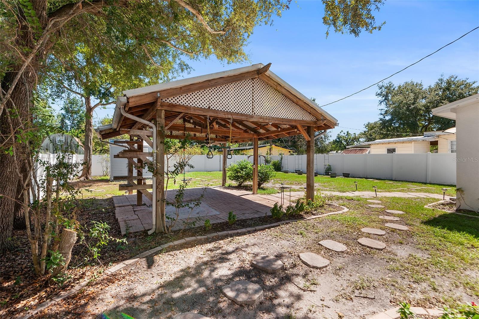 Covered patio