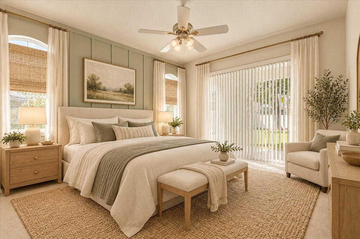 VIRTUALLY RENOVATED PRIMARY SUITE