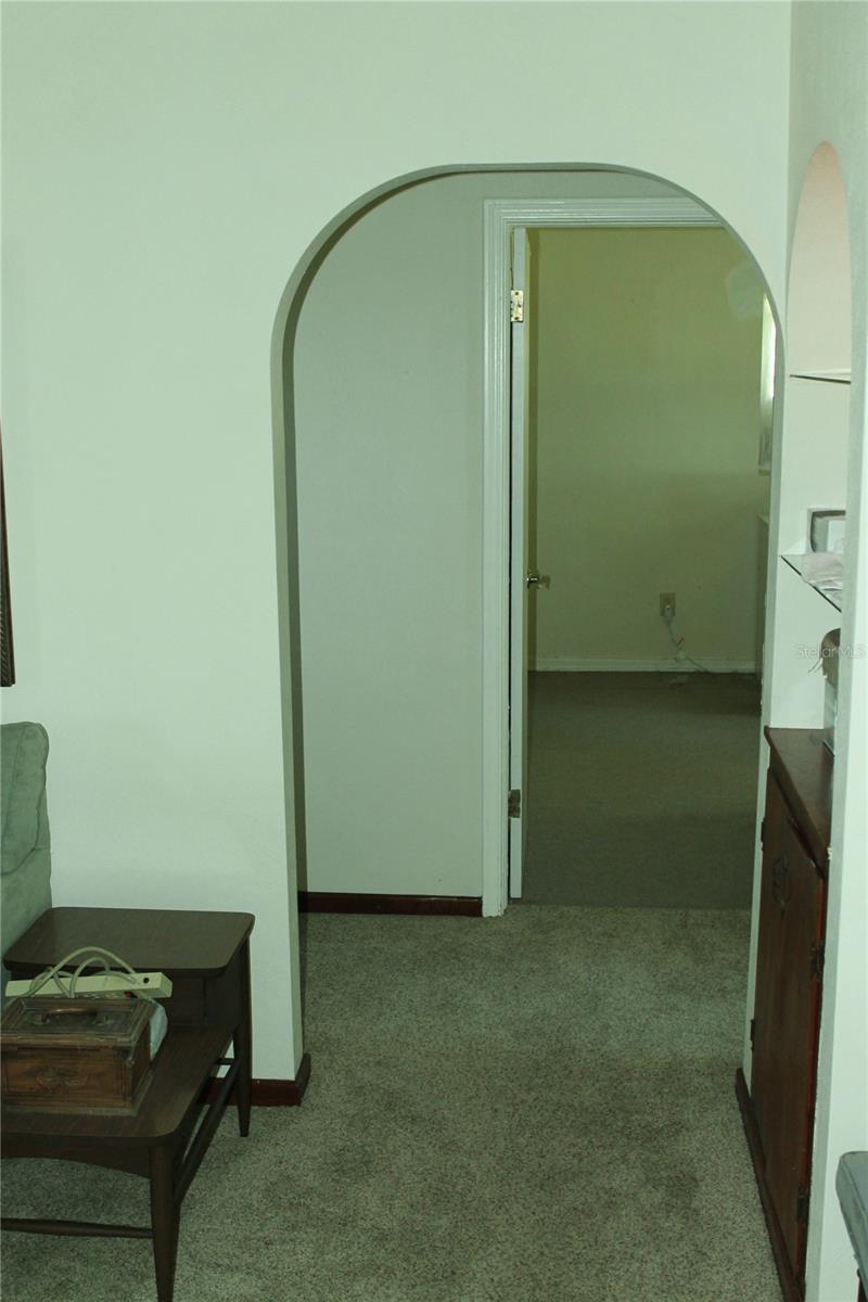 Hall way to Bedrooms 1&2