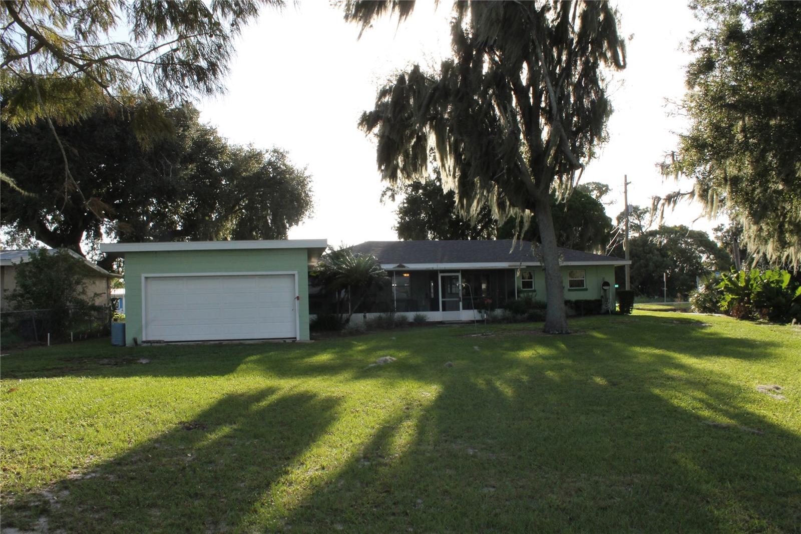 1569 a rear view of 1569 Lake Shipp Dr rear garage