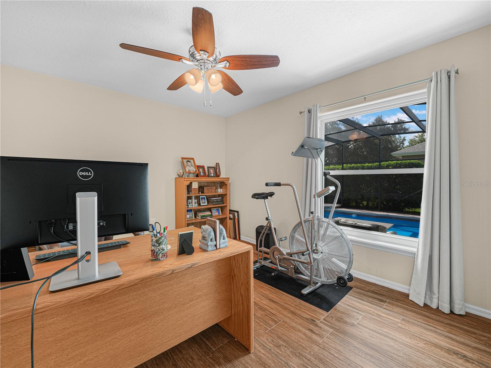 4th Bedroom currently used as an office