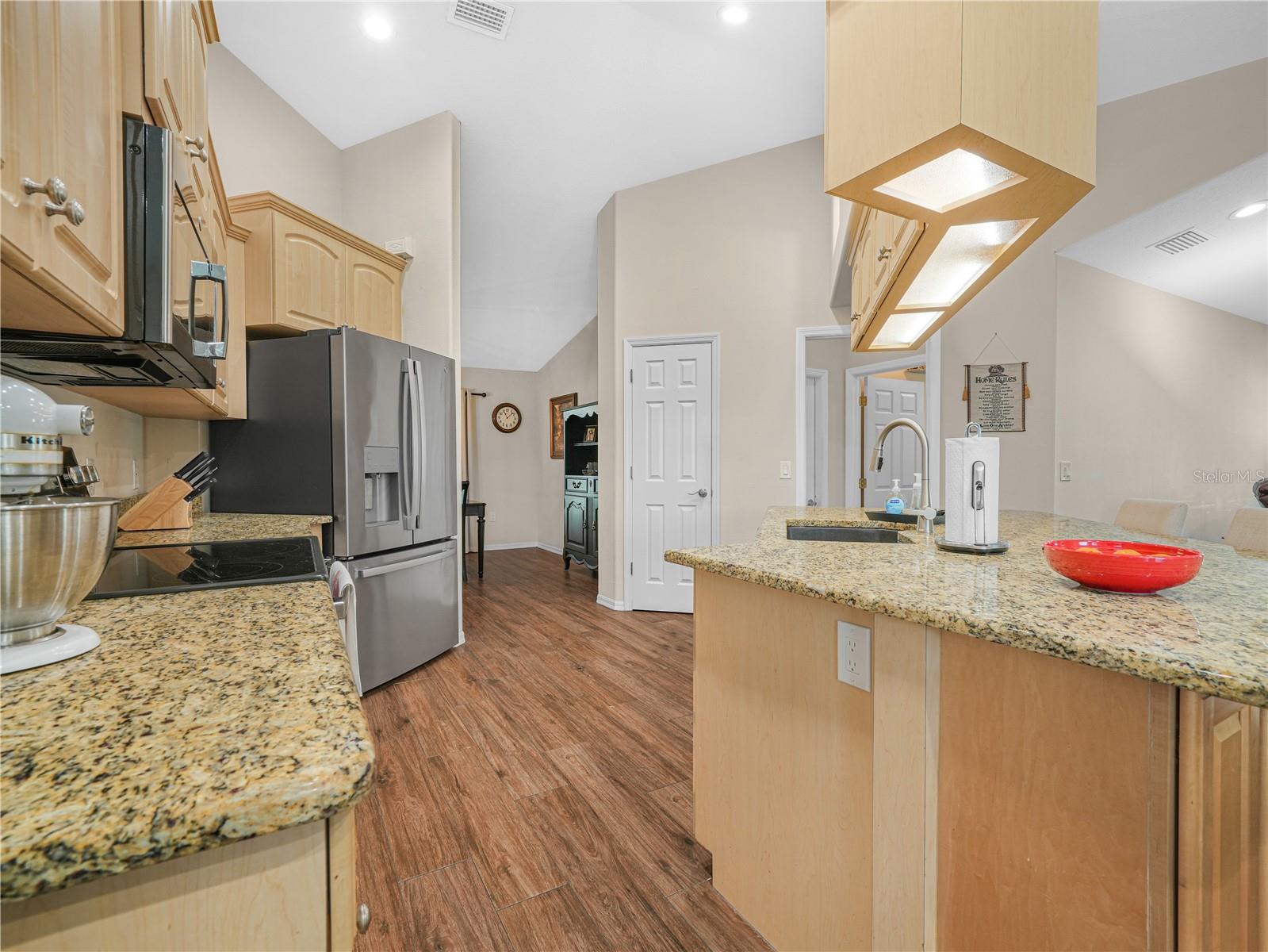 Another view of the kitchen