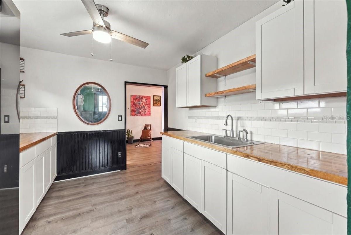 upstairs kitchen