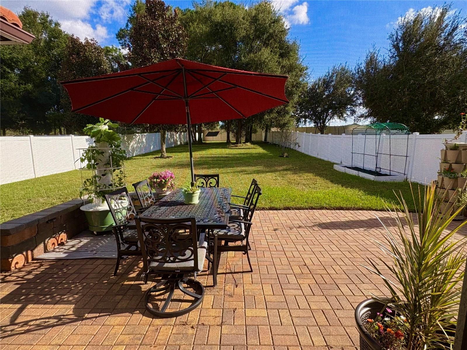 Amazing Private Fenced-In Yard!