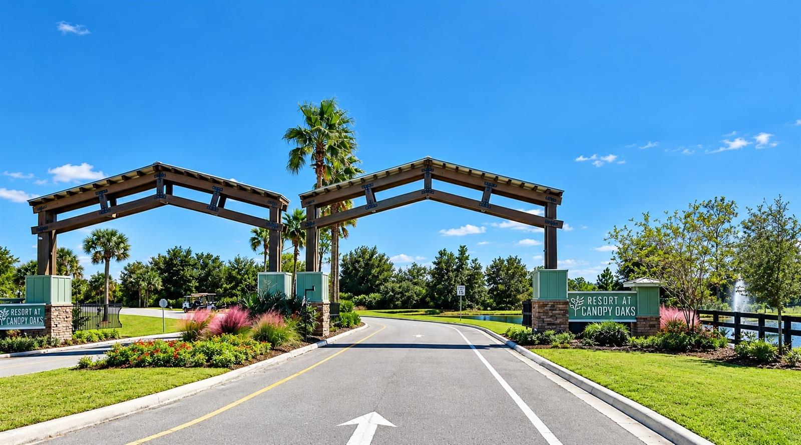 Resort Entrance Resort Entrance