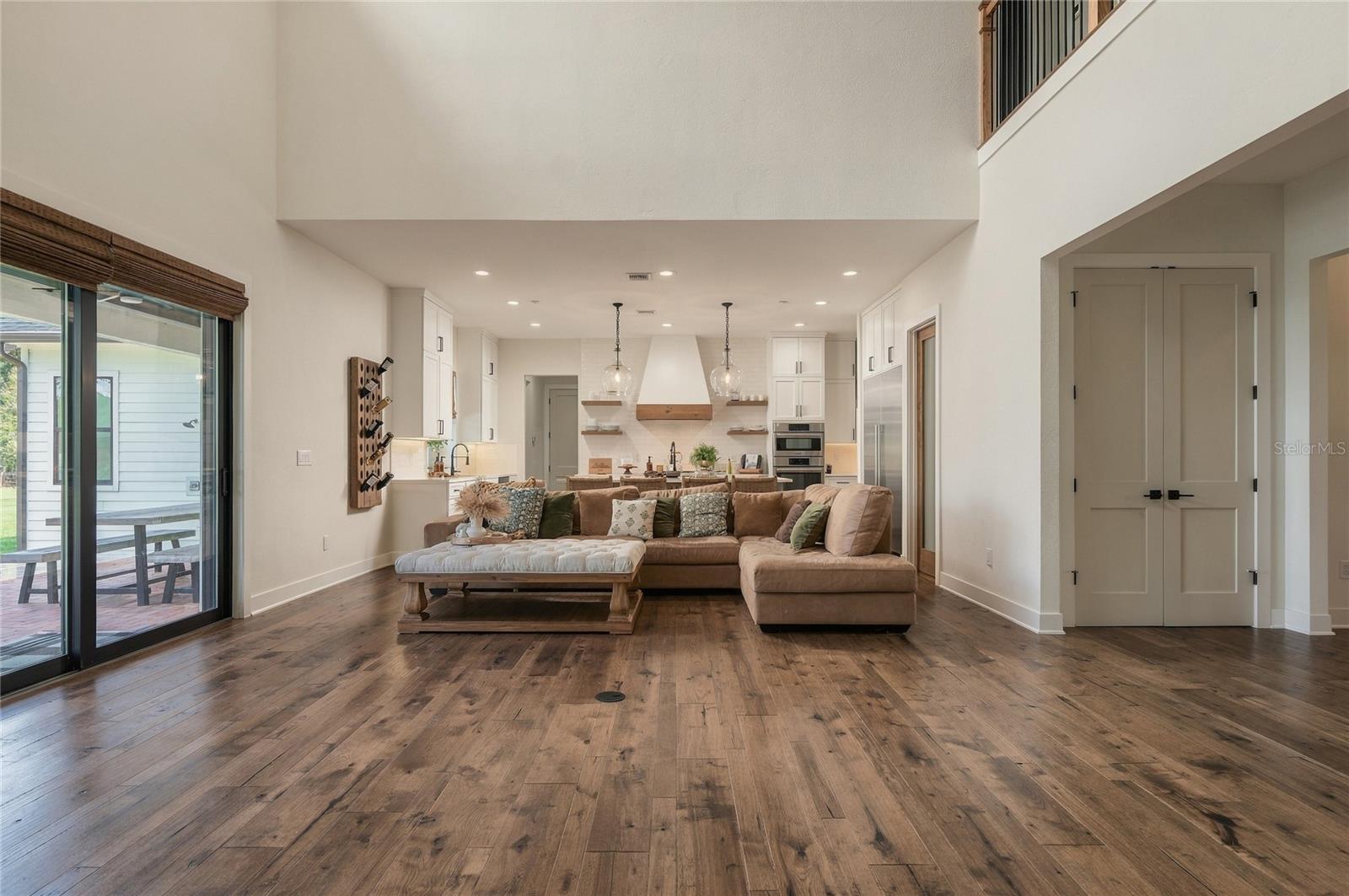 Looking Into Kitchen