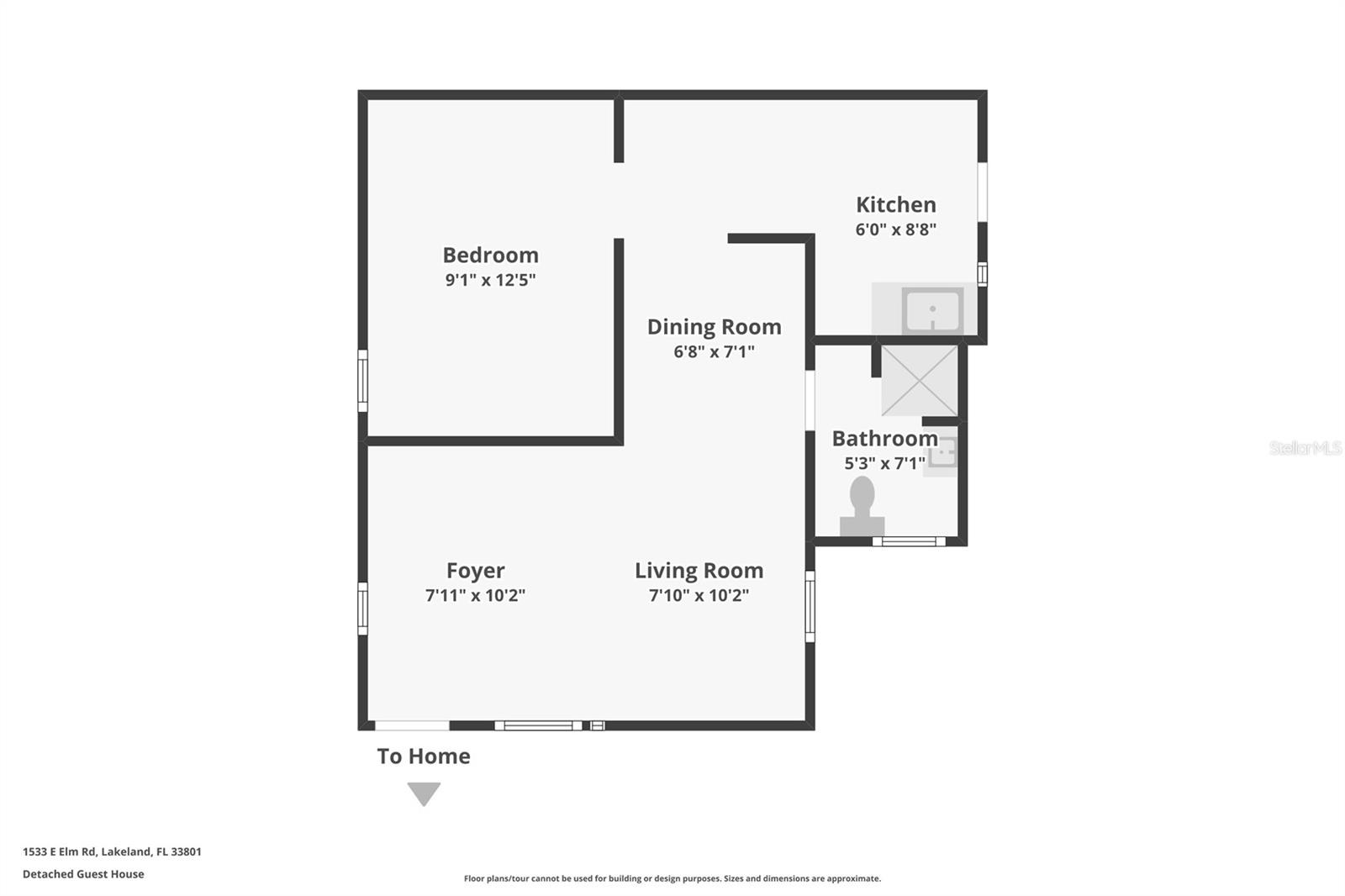 Guest House Floor Plan