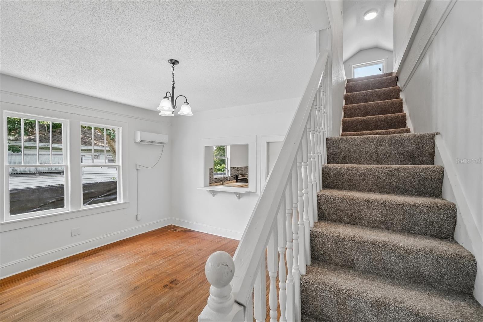 Upstairs to Second Floor