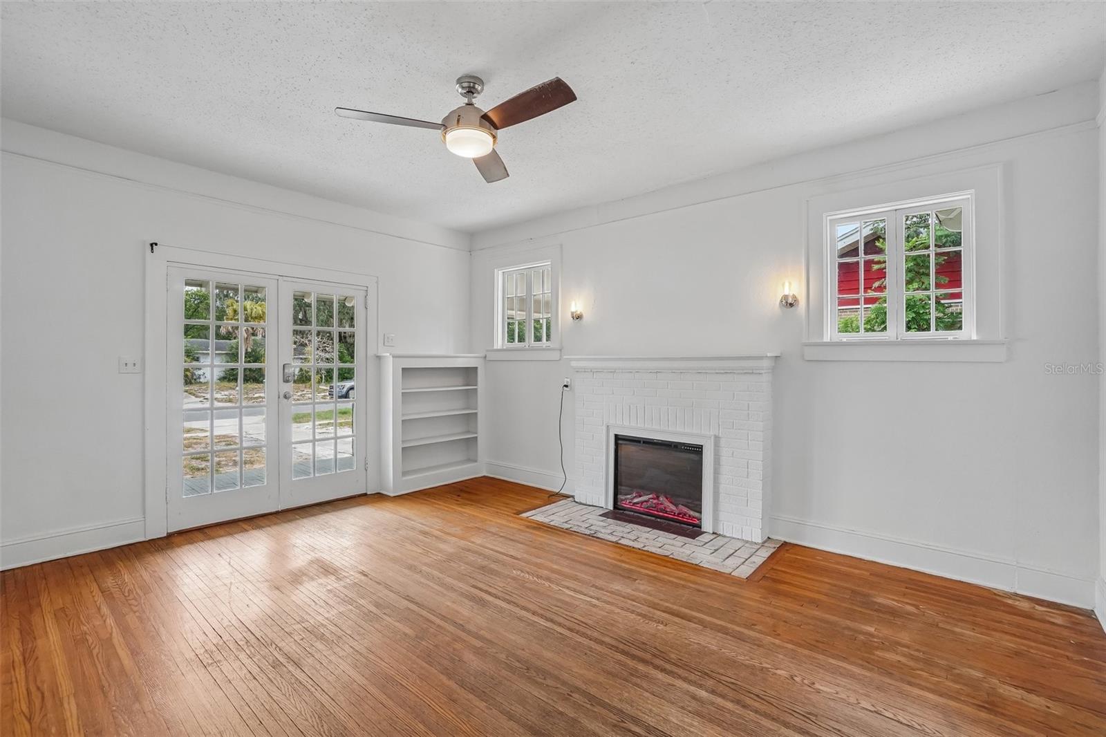 Living Room - Fireplace View