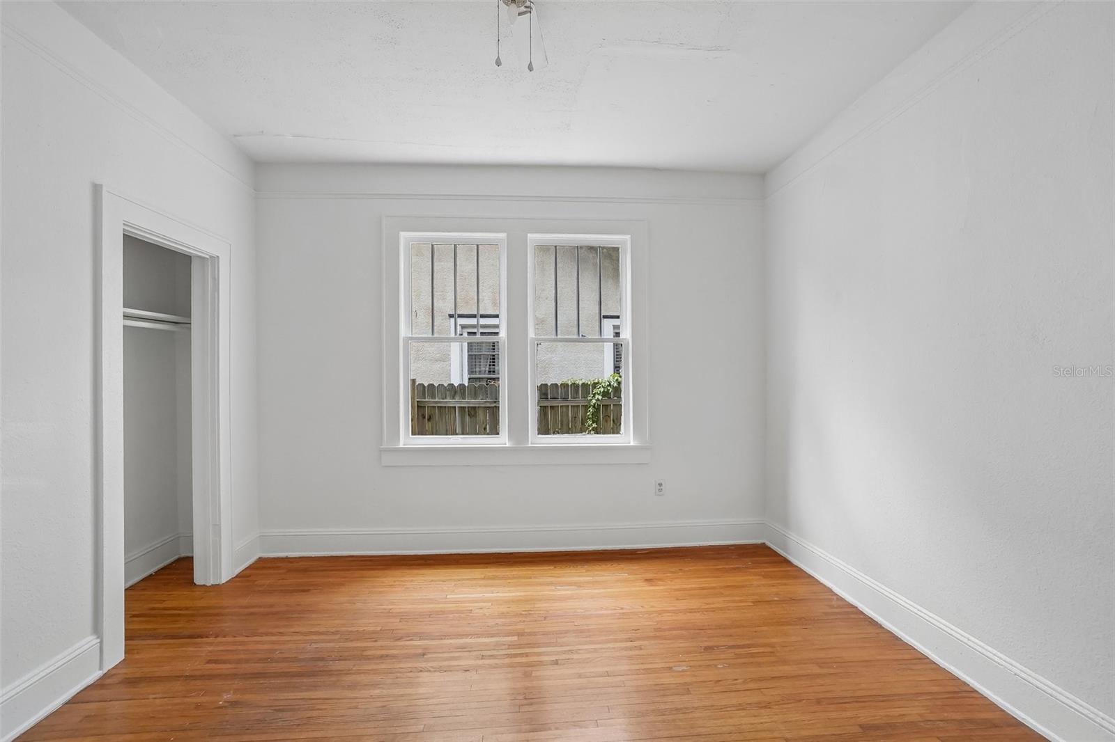 Third Bedroom - View of Windows