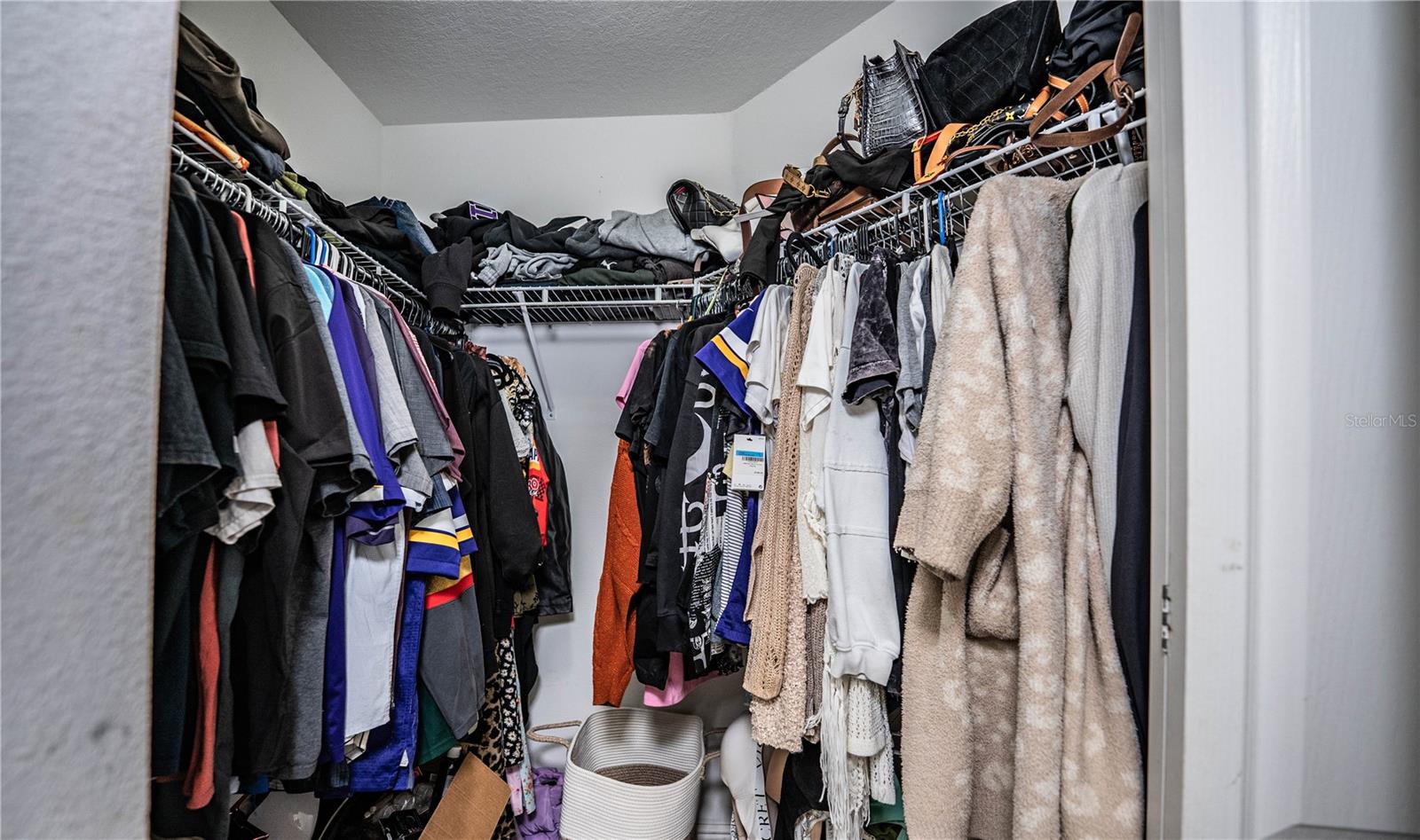 Primary walk in closet