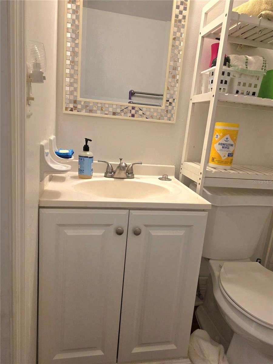 Vanity in Guest Bath