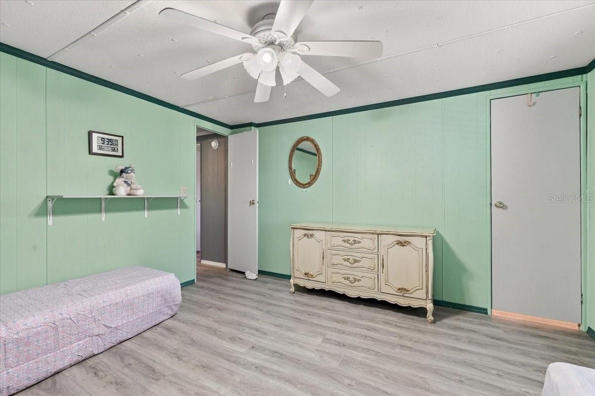 Bedroom 2 with walk-in closet