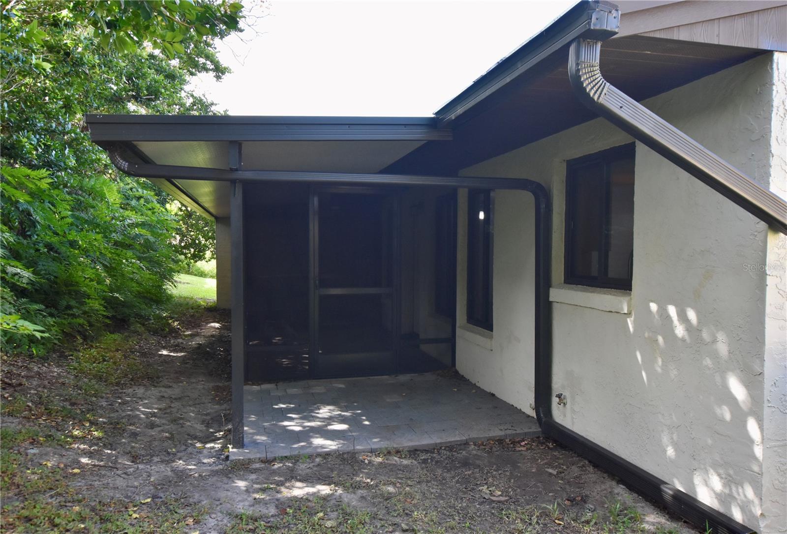 Rear Screened In Patio
