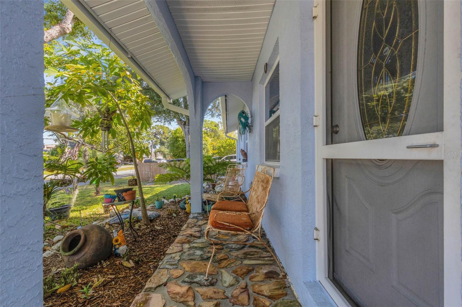 Front Porch from Driveway