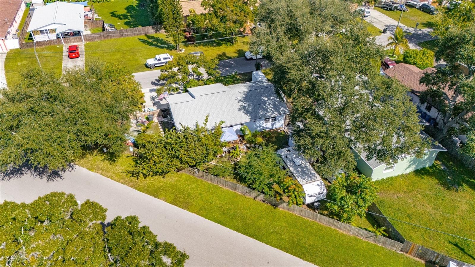 Drone View From Back