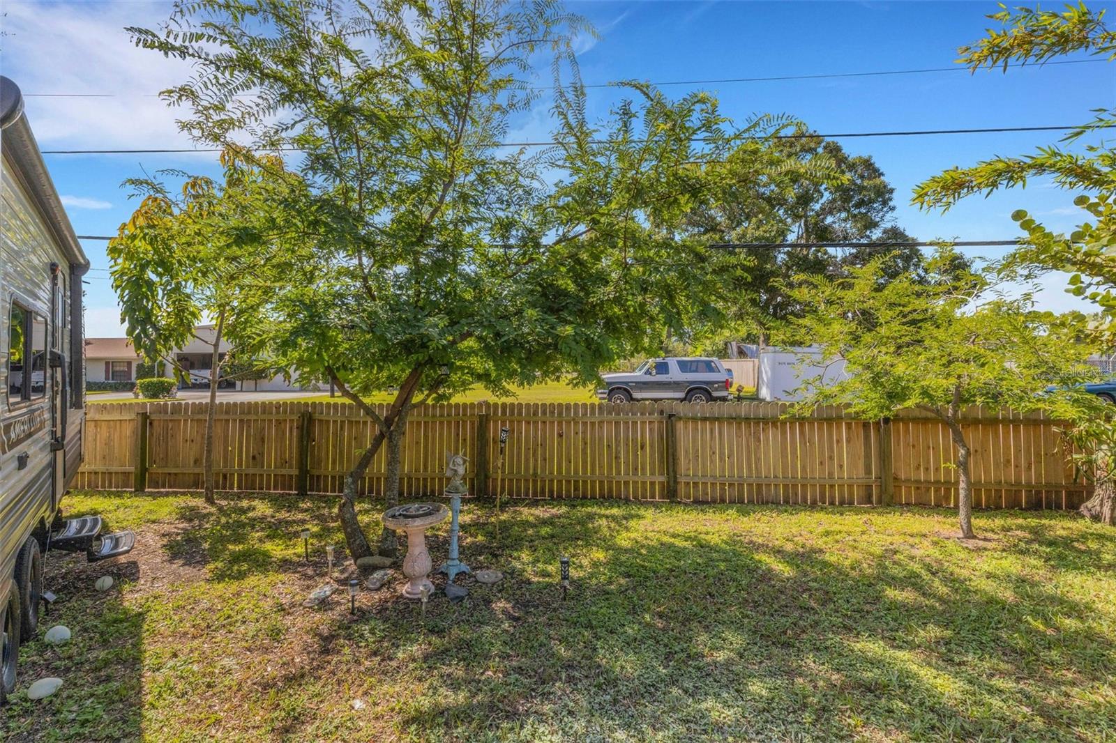 Back Fence From Back of House