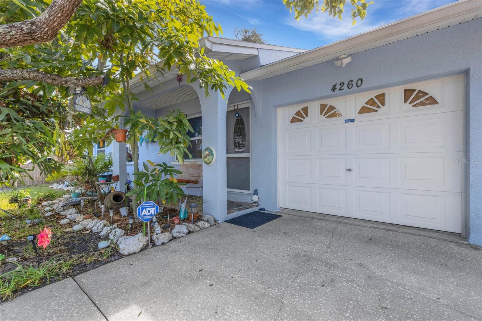 Front of House From Driveway